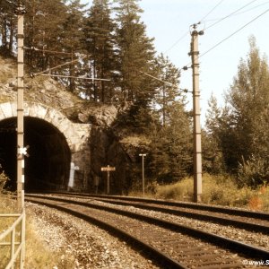 Semmeringbahn Kartnerkogeltunnel 1979