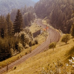 Semmeringbahn im Jahr 1979