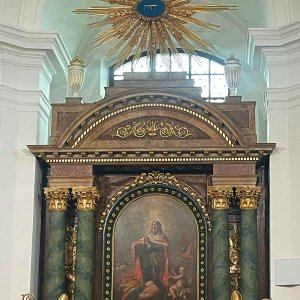 Wien, Kirche am Leopoldsberg, Hochaltar