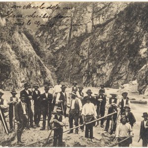 Kundler Klamm Holztrifter um 1915