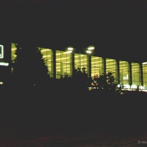 Wien Westbahnhof, Nachtaufnahme, 1982
