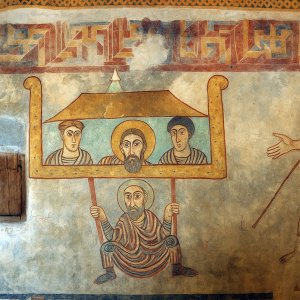Prokuluskirche Naturns, Der Schaukler, KI-rekonstruiert