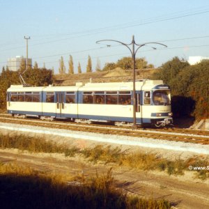 Badener Bahn im Jahr 1980
