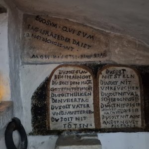 Lienz, St. Michael - die 10 Gebote