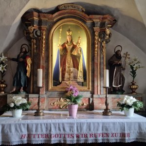 Michaelskapelle Imst - Gnadenbild Totengruft-Muttergottes