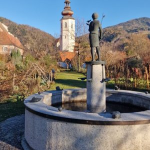 Katharinenkirche und Klostergarten
