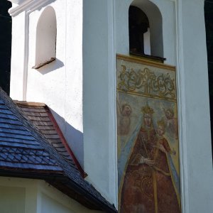 Maria Stampfanger Fresko des Gnadenbildes um 1757