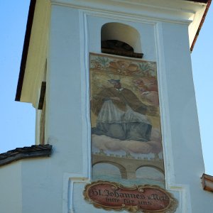 Maria Stampfanger Fresko hl. Johannes Nepomuk um 1757