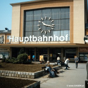 Graz Hauptbahnhof 1980er Jahre