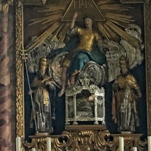 St. Pankraz, Fügenberg - Haupt des hl. Pankraz