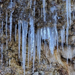 Eiszapfen am Hintersee