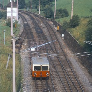 Semmeringbahn Bahnhof Breitenstein 1969