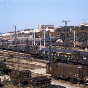 Rangier-Bahnhof Penzing im Jahr 1971