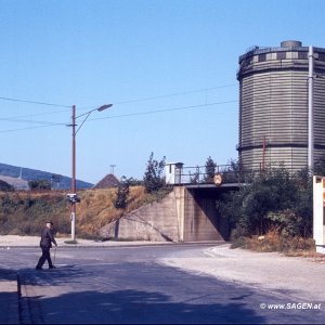 Rangier-Bahnhof Penzing bei Abzweigung Hetzendorf im Jahr 1971
