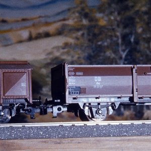 Modellaufnahme Güterwagen