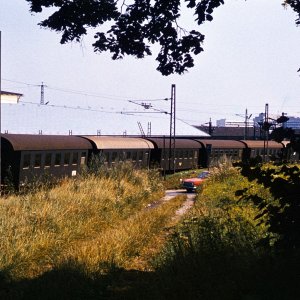 Bahnhof St. Pölten, Abzweigung Traisen im Jahr 1973