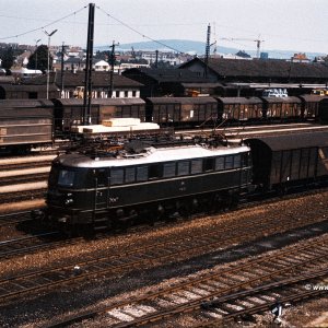 St. Pölten Rangierbahnhof im Jahr 1973