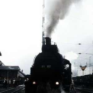 Erzbergbahn bei Haltestelle Glaslbremse 1973