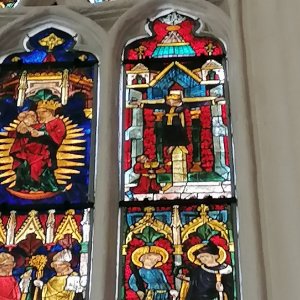 Volto Santo in der Kirche St.Stephanus in Weiten