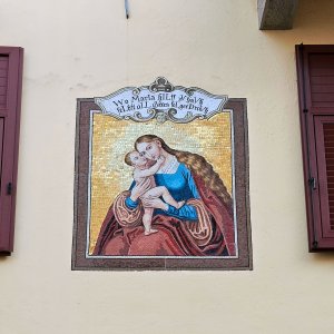Mariahilf-Bild Mosaik Schutzengelgasse Brixen