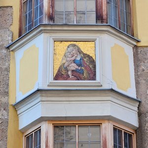 Mariahilf-Bild Mosaik Herzog-Friedrich-Straße, Innsbruck-Altstadt
