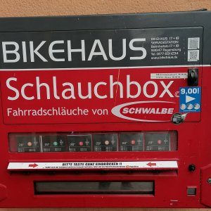 Automat für Fahrradschläuche