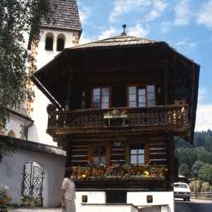 Kirche und Pfarrhof St. Oswald (Gemeinde Bad Kleinkirchheim)