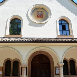 Fassade Kapuzinerkirche Lana