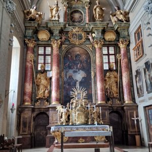 Hochaltar Kirche Hl. Nikolaus, Lockenhaus