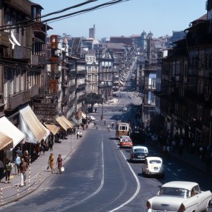 Rua de 31 de Janeiro, Porto im Jahr 1964
