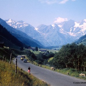 Großglockner-Hochalpenstraße 1960er Jahre