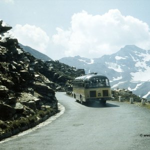 Großglockner-Hochalpenstraße 1960er Jahre