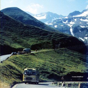 Großglockner-Hochalpenstraße 1960er Jahre