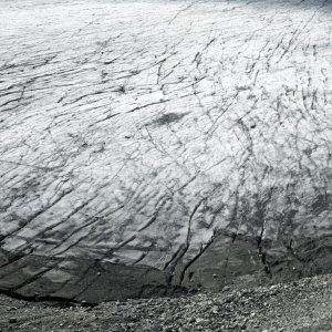 Großglockner-Hochalpenstraße 1960er Jahre - Pasterze