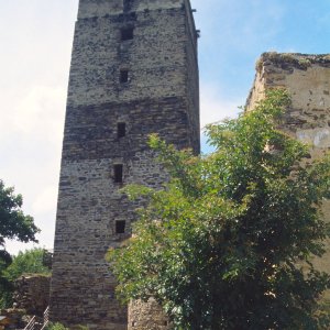 Bergfried Burg Schauenstein