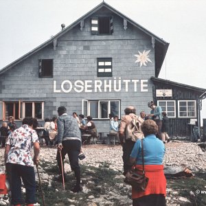Loserhütte Anfang der 1980er Jahre