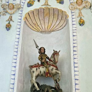 Hl. Georg zu Pferd St. Georg Prad-Agums