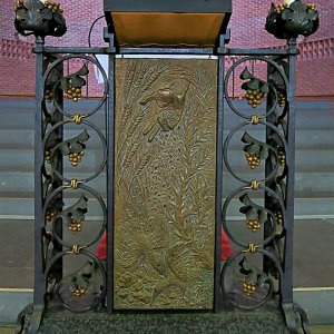Der Ambo in der Kirche St. Valerius in Trier Stadtteil Weismark