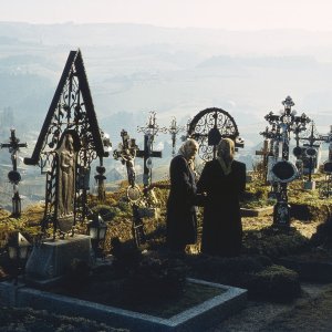 Auf dem Friedhof