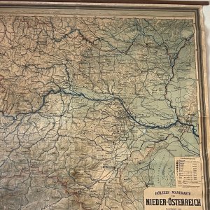 Wandkarte Schulmuseum Michelstetten