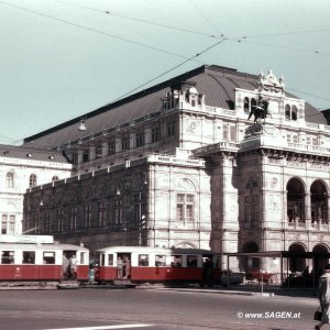 Wien Staatsoper im Jahr 1956