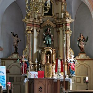 Altar in der Jacobuskirche
