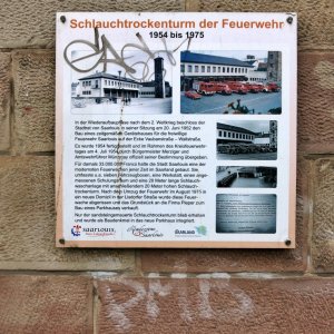 Schlauchtrockenturm in Saarlouis