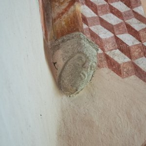 Konsolenkopf Wallfahrtskirche St.Leonhard, Pucking