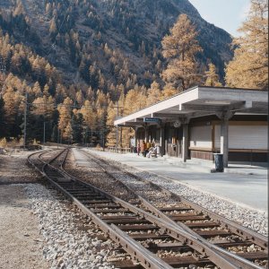 Bahnhof Morteratsch