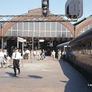 Kopenhagen Hauptbahnhof im Jahr 1968