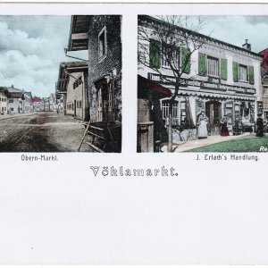 Ansichtskarte Vöcklamarkt um 1905