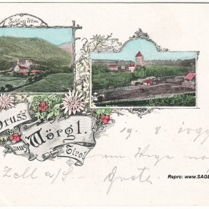 Ansichtskarte Wörgl 1899