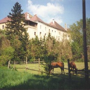 Schloß Albrechtsberg a.d. Pielach, Südostansicht, 1995