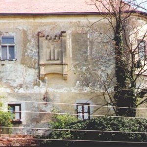 Schloß Albrechtsberg a.d. Pielach, Westansicht, Südwesteck, 1996